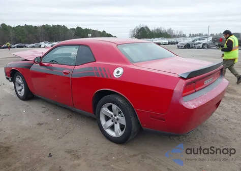 2013 Dodge Challenger Sxt из США, поврежденный, VIN 2C3CDYAG9DH592886
